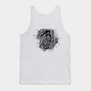 Downhill Rush (black) Tank Top